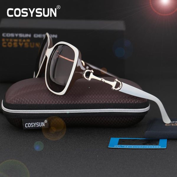 

2017 new arrival sunglasses women brand women points retro vintage uv400 with case, White;black