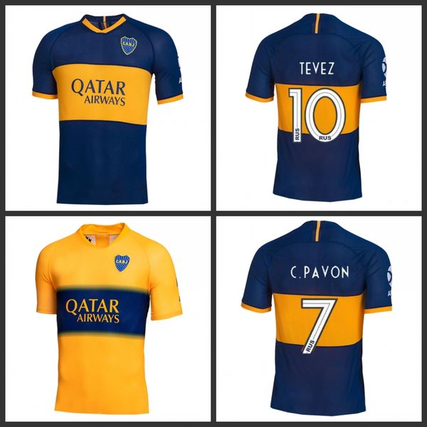 

2019 2020 Boca Juniors soccer Jersey 2019 GAGO CARLITOS home football shirt TEVEZ Boca Juniors camisetas de futbol