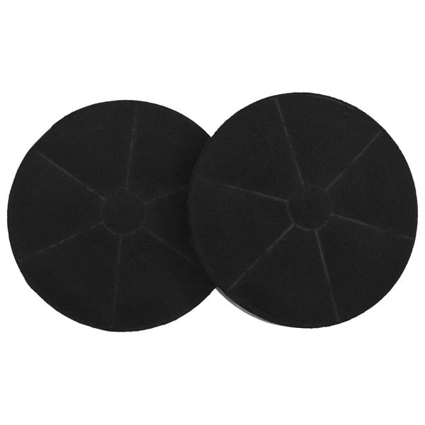 

carbon filters for hood 2 pcs black other housekeeping organization