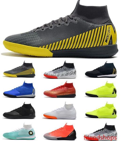 

2019 new world cup mens football boots superfly x 6 elite 360 ic soccer shoes acc superfly indoor cristiano ronaldo soccer cleats