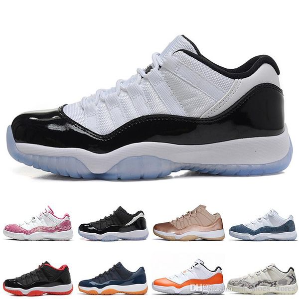 

2019 concord bred 11 11s men basketball shoes womens pink sneakerskin navy light bone space jam gamma blue mens women sports sneakers
