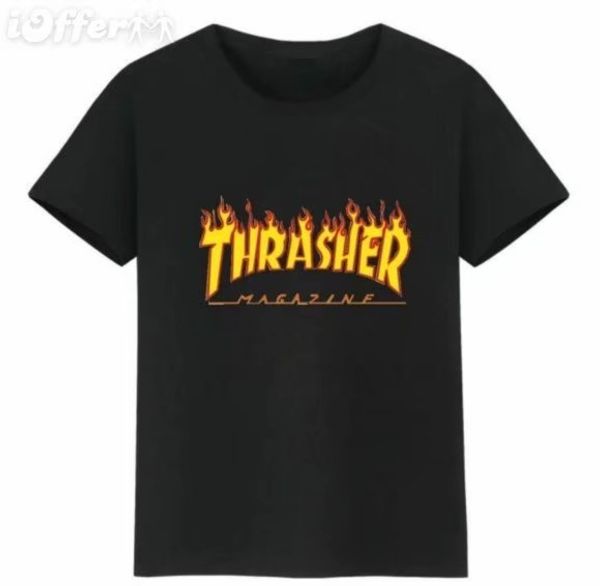 

2019 palace t shirt short sleeve hip hop tee 6 color m-xxl, Black;white