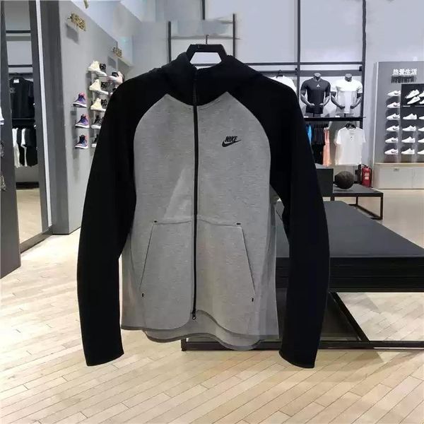 

2020 sports essential street women and men running hoodies washed denim fabric rainbow neckline oversized breathable sweat jackets, Black;brown