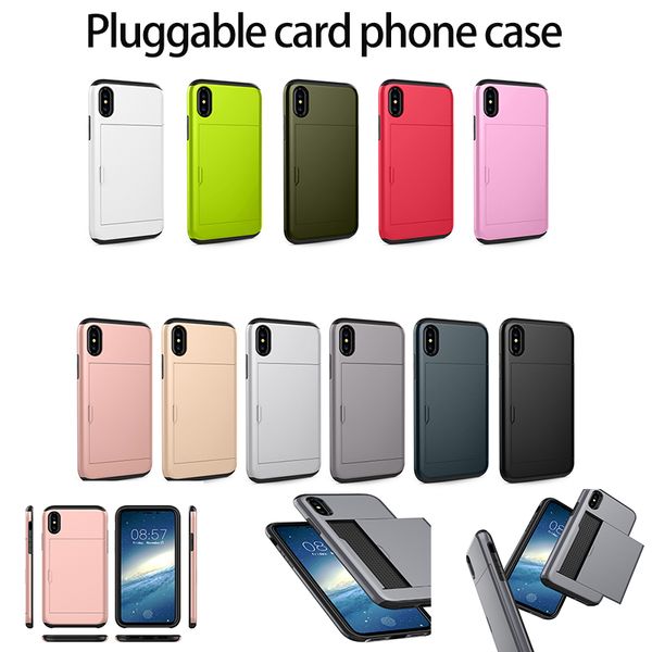 

для iphone xs max чехол для телефона съемный карточный чехол для телефона против падения все включено мягкий защитный край защиты поддержка