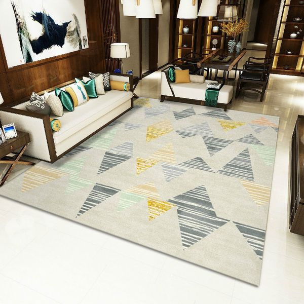 

cotton and linen tassel woven carpet floor mat door bedroom tapestry decorative blanket living room carpet area rug