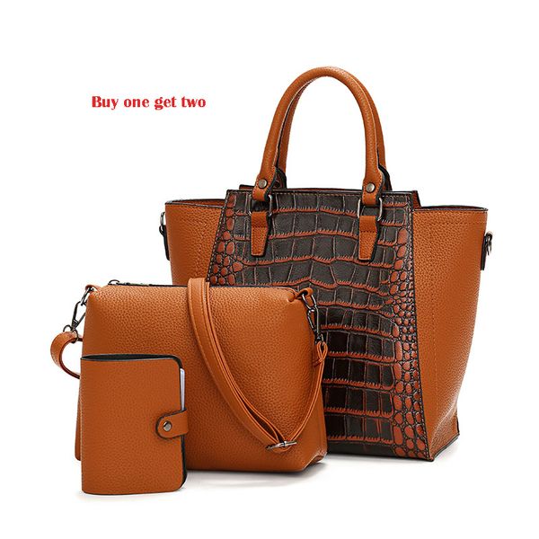 

hg женщин плече сумка ретро крокодил картина сумка трехсекционный простой атмосфера сумки цветные крылья пакет моды