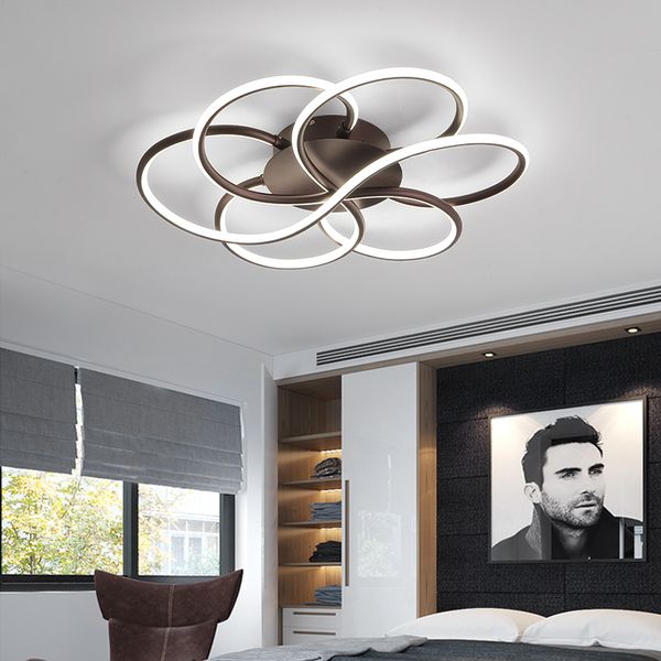 

современное освещение люстры для гостиной luminarine avize lustre de plafond moderne 90-265v lustre спальня потолочная люстра
