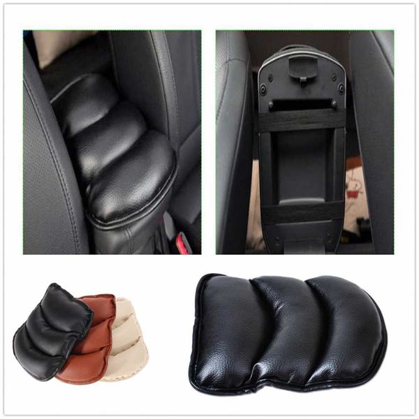 

car leather central armrest cover cushion pad mat for kia solaris verna ix25 ix35 ix45 sonata 8 any cars cadenza telluride