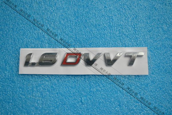

chery 1.6 dvvt signs 1.6 dvvt car stickers j18-3903018