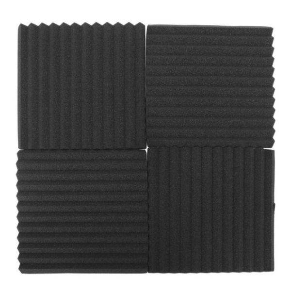 

wall studio room acoustic soundproof sponge foam panel tile sound absorbing cotton proofing treatment flame retardant