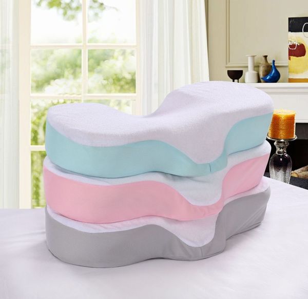 High Quality Memory Foam Anti Wrinkle Pillow Ergonomic Curve