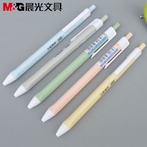 

office & school pen ballpoint pen 0.7mm blue ink stationery pens plastic material triangular pole 10pcs/lot, Blue;orange