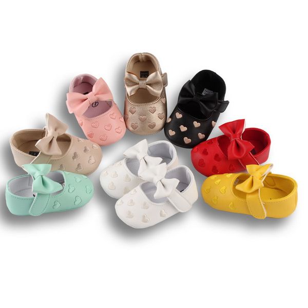 

dhl 50pair infant booties prewalkers soft sole anti-slip baby booties girl toddler moccasins first walkers 0-18 months