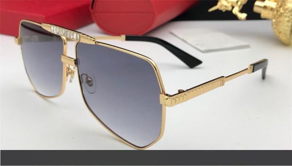 

luxury designer sunglasses 6042 metal frame with diamond simple casual style new fashion brand uv400 protective glasses, White;black
