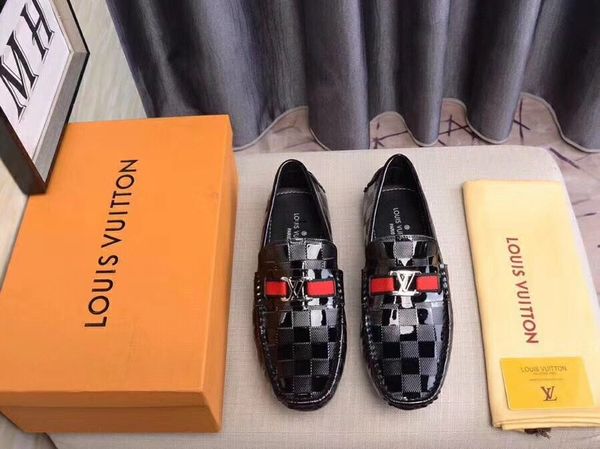 

19ss men loafers genuine leather driving boat shoes comfortable big size 45 slip-on men casual shoes flats moccasin, Black