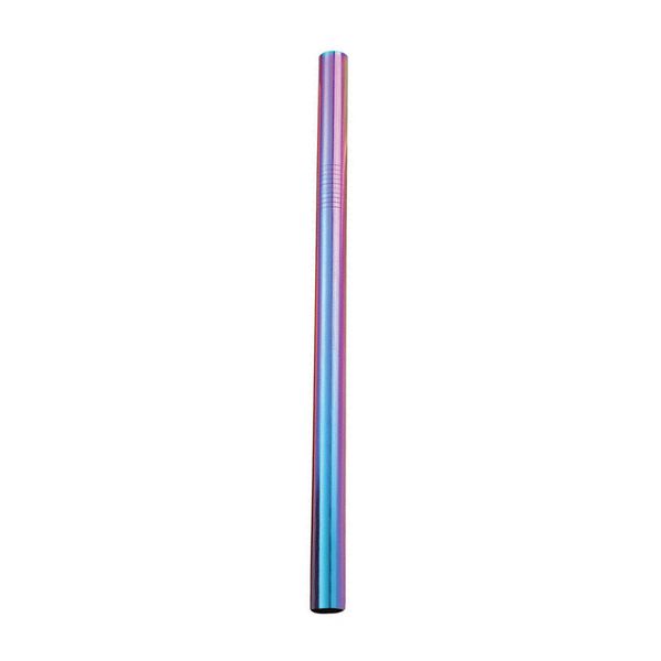 

stainless steel 12mm drinking straw drink pearl milkshake fat bubble straws cocktail party