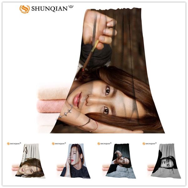 

custom jang geun suk 35x75cm face towels facecloth bamboo fiber washcloth quick drying sports towel