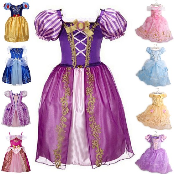 

baby girl princess dresses 9 styles girls short sleeve lantern skirt lace dresses party evening clothes kids designer clothes girls ujy786, Red;yellow