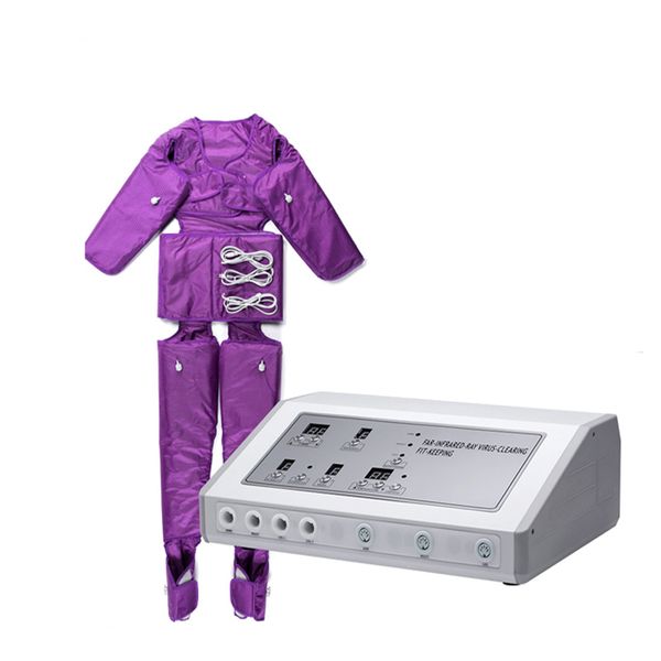 

professional lymphedema air pressure slimming cell spa detox sauna blanket presoterapia body wrap pressotherapy far infrared beauty machines