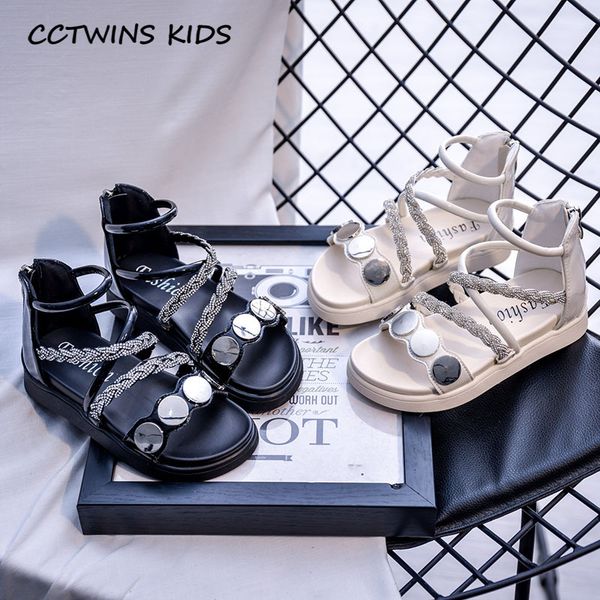 

girls gladiator shoes 2020 summer baby brand soft shoes children fashion princess sandals toddler rhinestone flat girls ps880, Black;red
