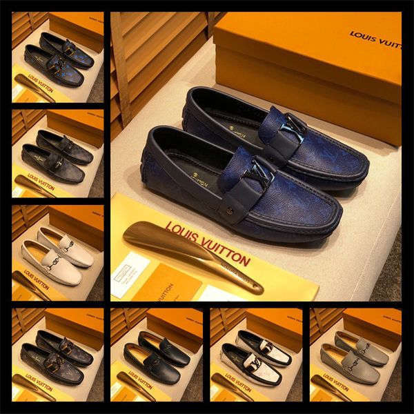 

mens wear loafers shoes,classic ribbon with metal buckle calfskin fabric, wear-resistant rubber outsole men loafers with box, Black