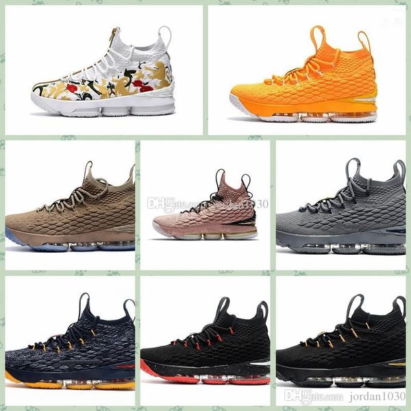 

l015ha good quality new ashes ghost lebron lbj15 15s 15 basketball shoes arrival sneakers 15s mans casual king james sports shoes