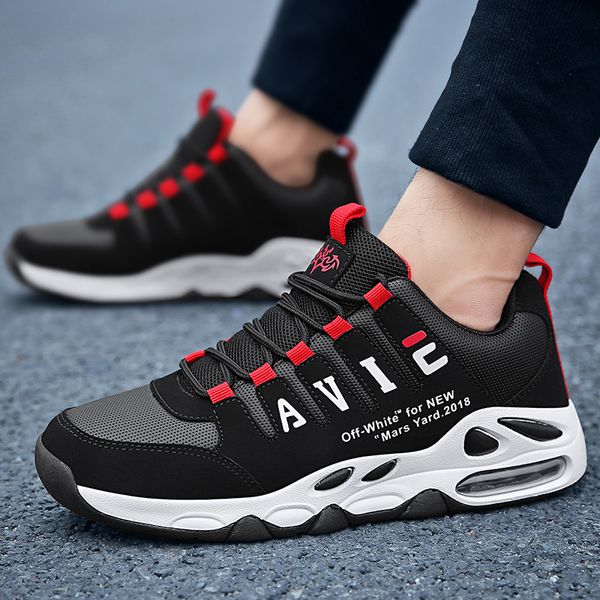 

2020 new outdoor men running shoes men jogging sports shoes high-quality lace-up athietic breathable trend non-slip sneakers man