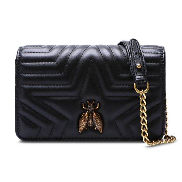 

ladies fashion leather cross body bag bee vintage shoulder bags