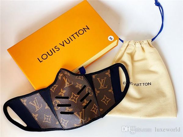 

dustproof face mask breathing valve sponge mask washable reusable anti-dust fog pm2.5 protective masks louis vuitton lv bag, Red;black