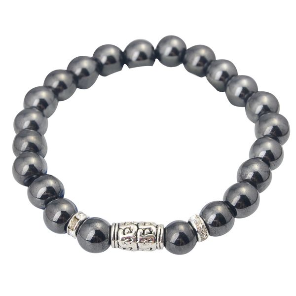 

natural stone bracelet men and women fashion mature charm 2019 new bracelet, Black