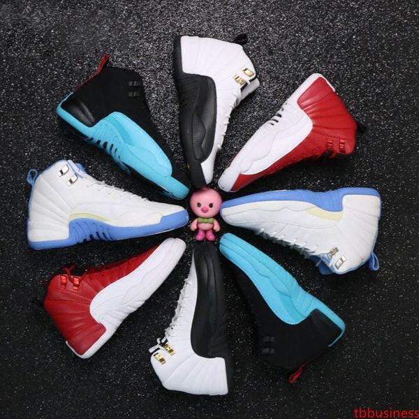 

shoes 12s basketball shoes mans women ovo white gs barons wolf grey flu game taxi playoffs french blue gym red sneakers