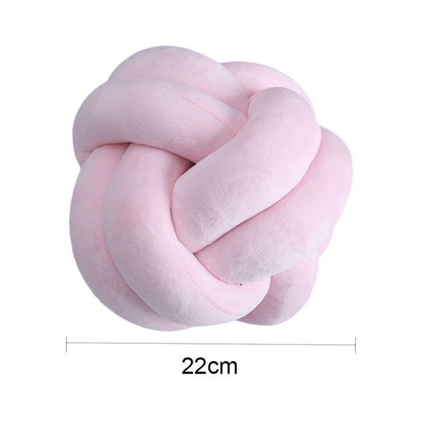

cute cushion cartoon velvet knot ball cushion new pillow baby calm sleep dolls stuffed toys kid decor bed room hot