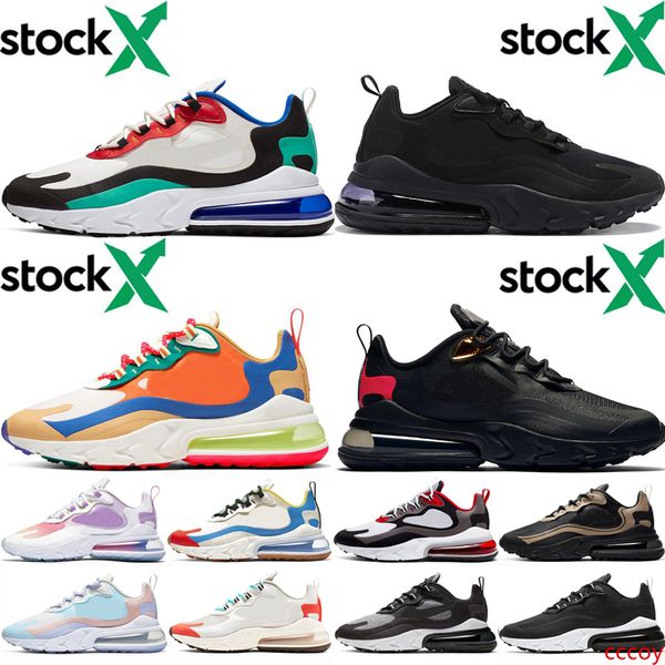 

stock x react running shoes for men womens bauhaus triple black white optical grey dusk purple cny fashion trainers sneakers 36-45