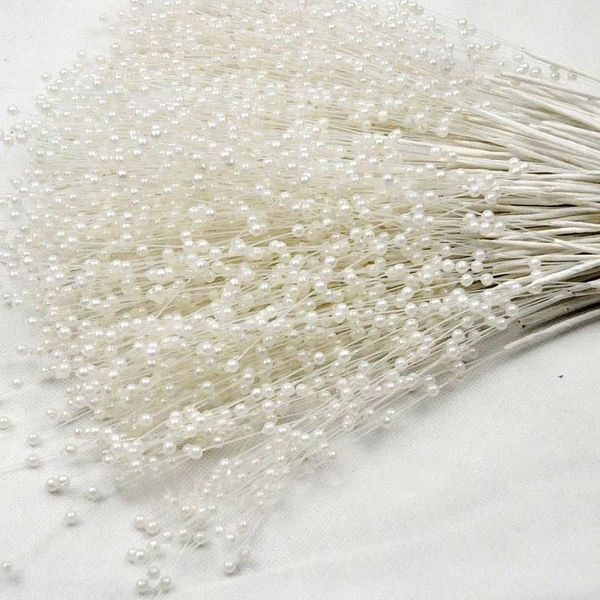 

wholesale-100pcs the spray of pearl beads wire stems,bridal hair decoration accessories,wedding bouquet charms,artificial flower arranging