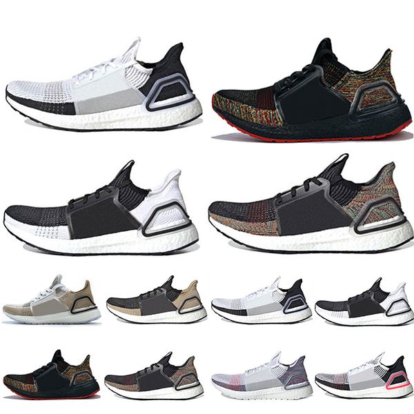 

New 2019 Ultra Boost 19 Laser Red Refract Oreo mens running shoes for men Women UltraBoost 5.0 Carbon Grey Sports Sneakers Designer Trainers