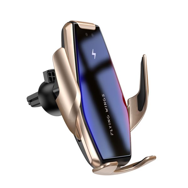 S7 Automatische Klemmung Qi 15W Schnelles kabelloses Autoladegerät für Samsung S10 S9 S8 Note10 9 Air Vent Mount Phone Holder