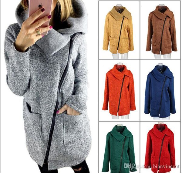 

2019 hi-q new style overcoat dust coat jacket for women fashion wear in autumn and winter fleece winter spring bigger sizes brushed s-xxxxxl, Black;brown