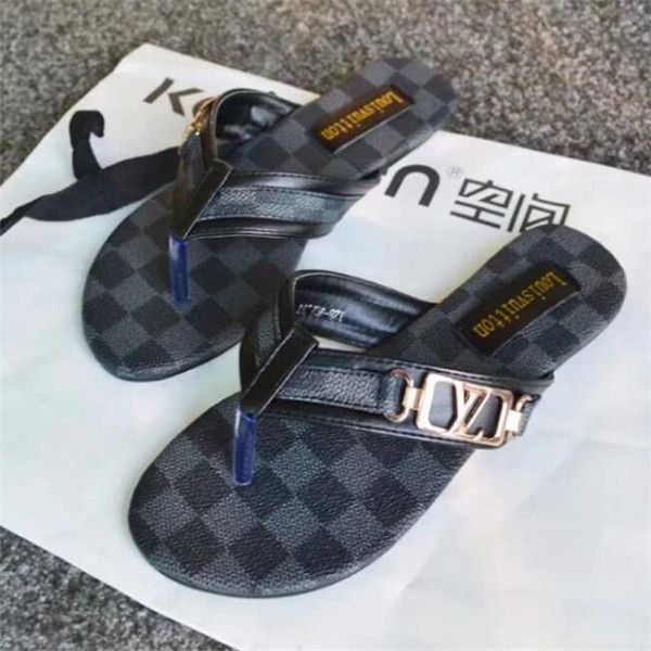 

women slippers designer open toe summer slip on flat slides beach thong shoes female flip flops fashion sandals, Black