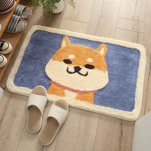Cartoon Indoor Super Absorbs Doormat Non Slip Door Mat Door Inside