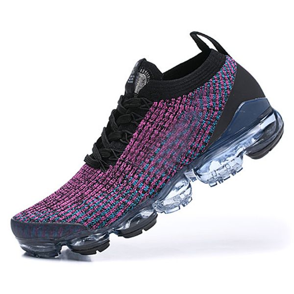 

2019 breathable sports shoes men & women triple black all aircushion cushioning roller shoes size 36-46