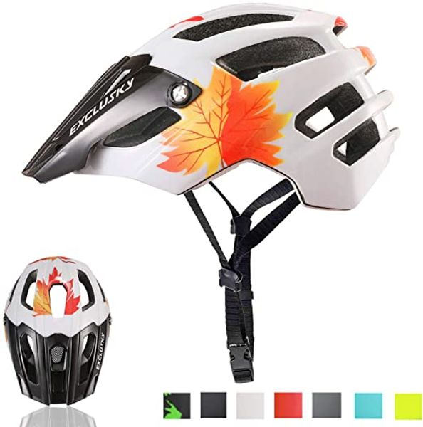 

ell exclusky mountain bike helmet mtb bicycle cycling helmets for women and men cpsc certified outdoor cycling protective gear