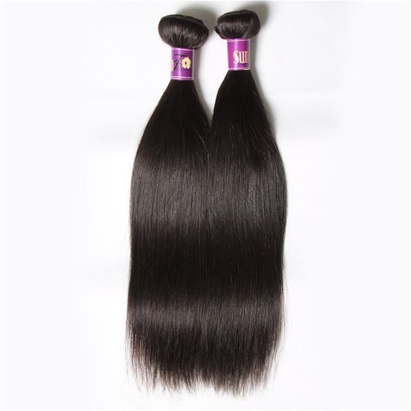 Grade 6a Cheap Malaysian Virgin Hair Weft Unprocessed Straight
