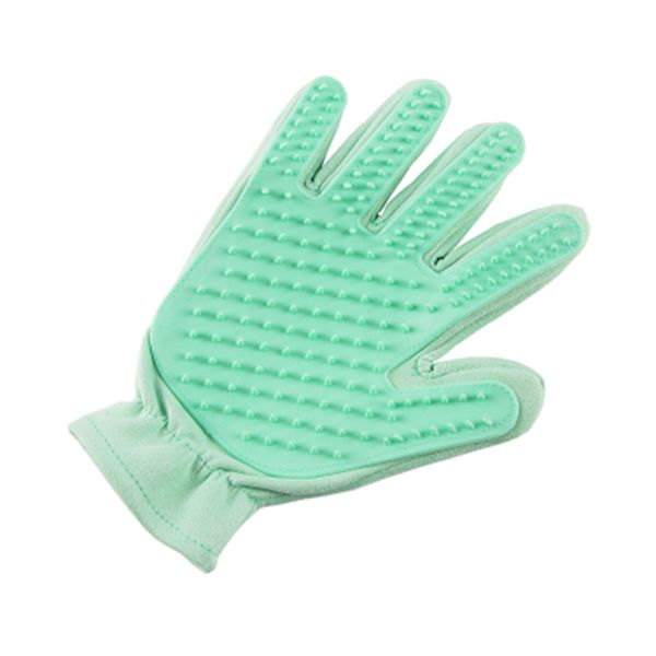 

dele 2in1 multifunction pet dog glove hair brush silicone pet cleaning supplies deshed brush pet grooming massage glove combs