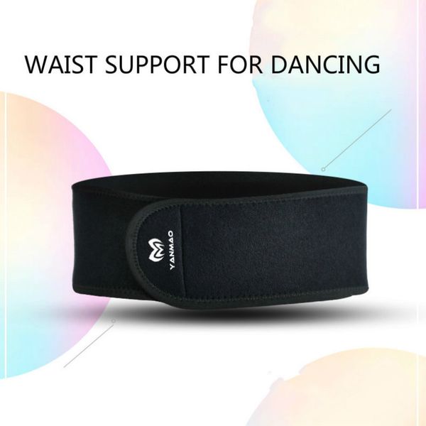

dance waist support belt martial art fitness lumbar brace support adjustable lower back pain relief gym fitness belt weight loss, Black;gray