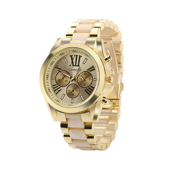 

fashion casual roman digital fake three eye bracelet clasp watch fashion & casual men steel strap glass alloy men's watch l0522, Slivery;brown