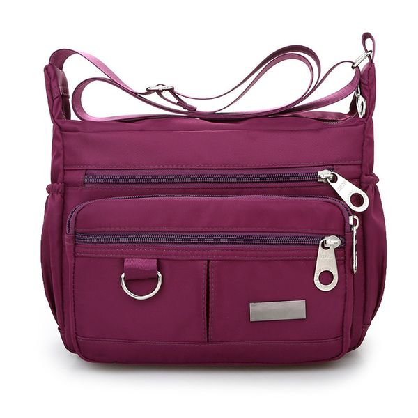 

2019 new casual nylon bag shoulder bags messenger multilayer bag waterproof nylon lady mom casual handbag bolsos sac a main hot
