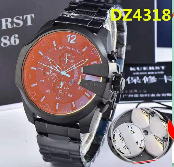 

3AA оригинальный DZ4318 серия Малый игла работа Мужские часы военные часы MONTRE Большой