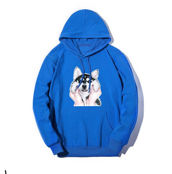 

mens designer sweatershirts hoodies hip hop fashion thin couple hoodies dog print mens women long sleeve luxury clothing terry, Black