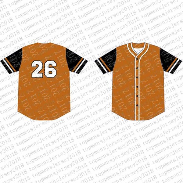 

Top Custom Baseball Jerseys Mens Embroidery Logos Jersey Free Shipping Cheap wholesale Any name any number Size M-XXL 86