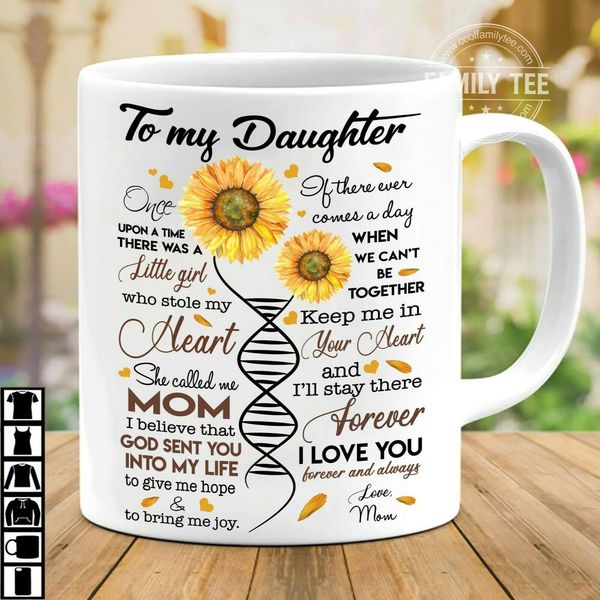 

to my daughter once upon a time there was a girl 11oz coffee mug- birthday gifts, mothers day gifts, christmas gifts dropship